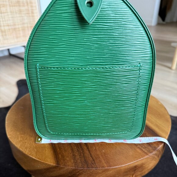 Louis Vuitton Green Satchel Bag - Picture 8 of 8